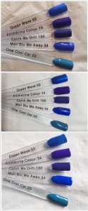 Gelish Catch My Drift Swatch Comparisons