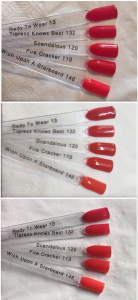 Gelish Wish Upon A Starboard Swatch Comparisons
