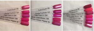 Tag Your It swatch comparisons