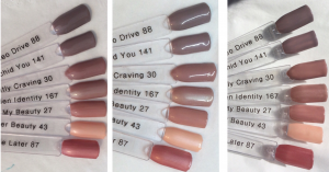 Hidden Identity Swatch Stick Comparisons Indoor, LED, Outdoor